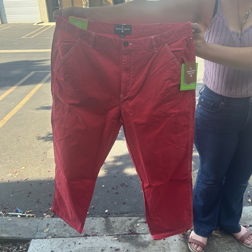 Houston White Men's Red Carpenter Pants Target